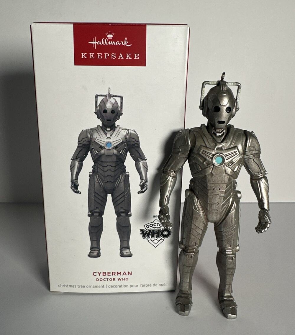 Hallmark Keepsake Christmas Ornament Dr Doctor Who Cyberman Cyber Man 2024 New